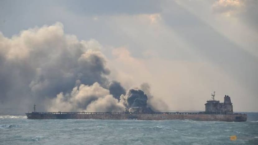 Pelanggaran kapal di Sungai Yangtze: Kapal masih terbakar, masuk zon ekonomi Jepun