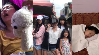 Dee Hsu’s Daughters Troll Her On Her 42nd Birthday By Posting Her Most Unglam Pics Ever