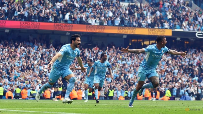 Man City fight back to beat Villa and win Premier League title Man City fight back to beat Villa and win Premier League title