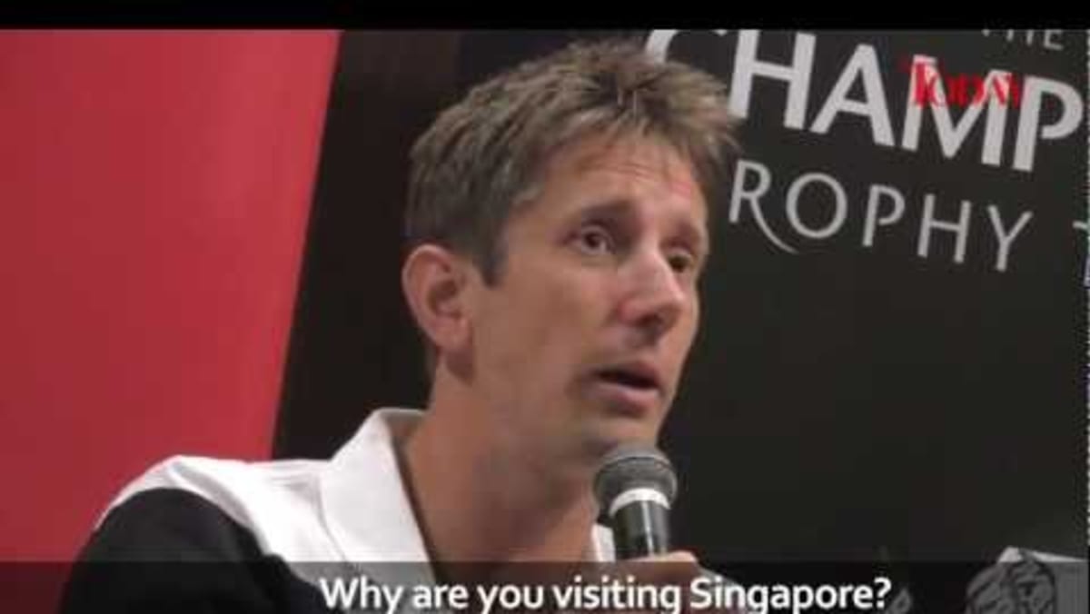 Football Legend Edwin van der Sar visits Singapore (Part 1 of 2) - TODAY
