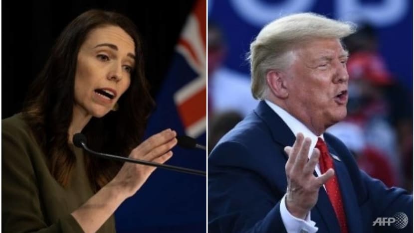 New Zealand's Ardern hits back at Trump over COVID-19 'big surge' remark New Zealand's Ardern hits back at Trump over COVID-19 'big surge' remark