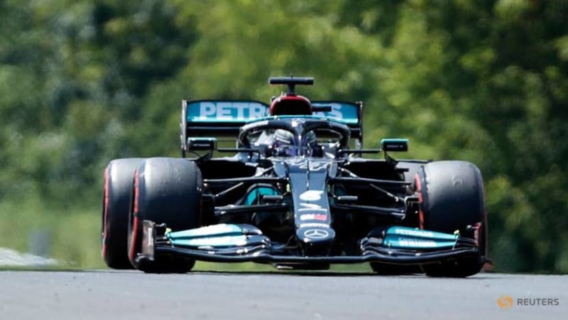 Motor racing-Hamilton fastest ahead of Verstappen in final Hungarian GP practice