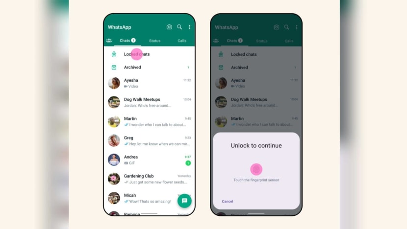 Commentary: Is WhatsApp's new Chat Lock feature a friend or foe in relationships? Commentary: Is WhatsApp's new Chat Lock feature a friend or foe in relationships?