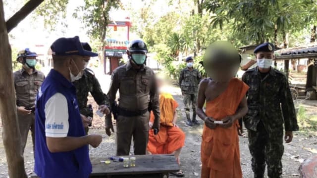 全寺僧侣毒检不过关 泰国寺庙一人也不剩