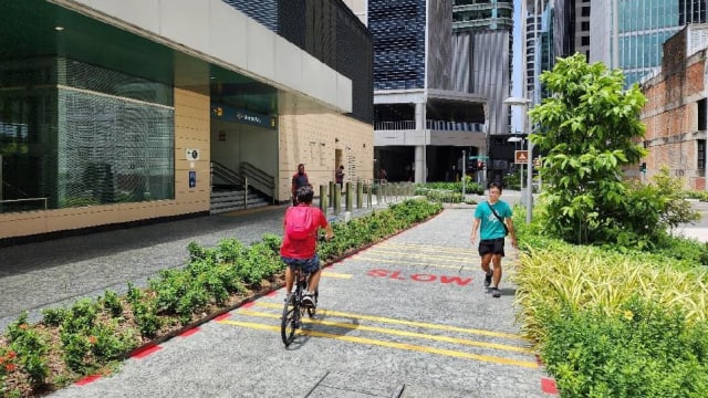 中央区增设六公里脚踏车道 市区更适合骑行和步行