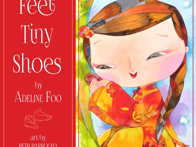 Asia’s inaugural and largest children’s book award went to Tiny Feet, Tiny Shoes by Singaporean writer Adeline Foo and Filipino illustrator Beth Parrocha. Photo: Scholastic
