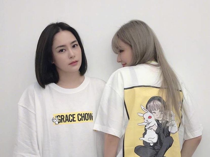 輸入品Grace Chow Collaboration FR2 T-shirt M Tシャツ/カットソー(半袖/袖なし)