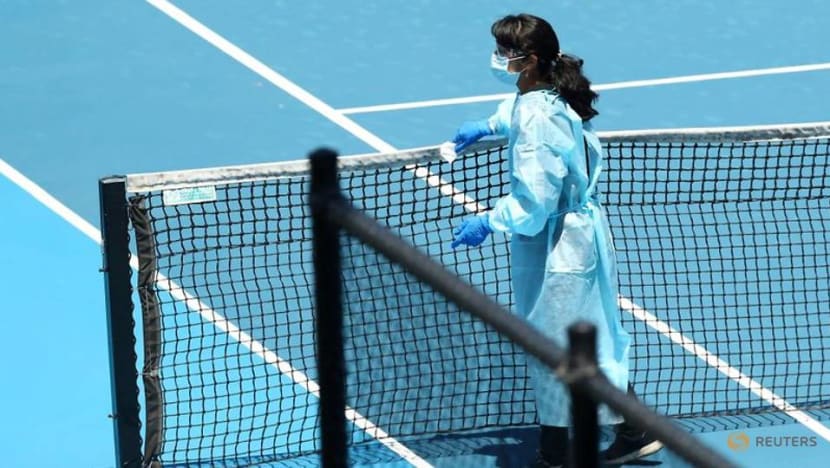 Melbourne imposes new COVID-19 restrictions as Australian Open hotel worker tests positive Melbourne imposes new COVID-19 restrictions as Australian Open hotel worker tests positive