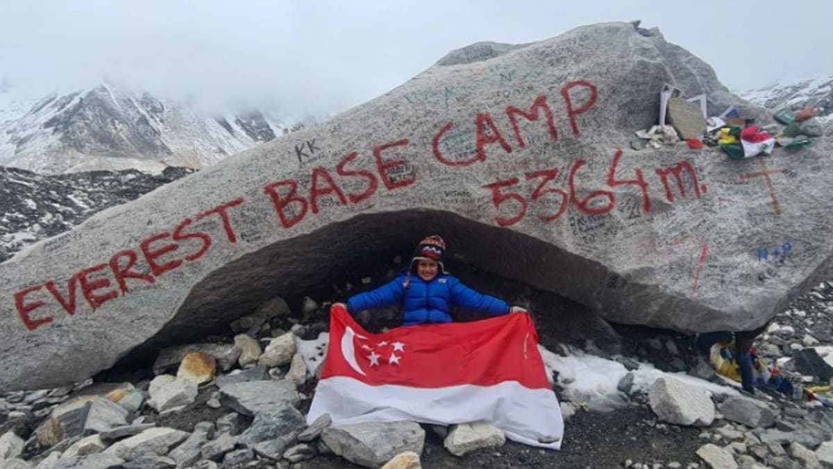 ‘We flew the Singapore flag!’: 6-year-old boy the youngest Singaporean to reach Everest Base Camp