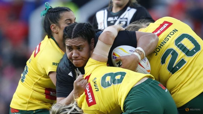 Rugby League-Australia women storm to third successive Rugby League World Cup title Rugby League-Australia women storm to third successive Rugby League World Cup title