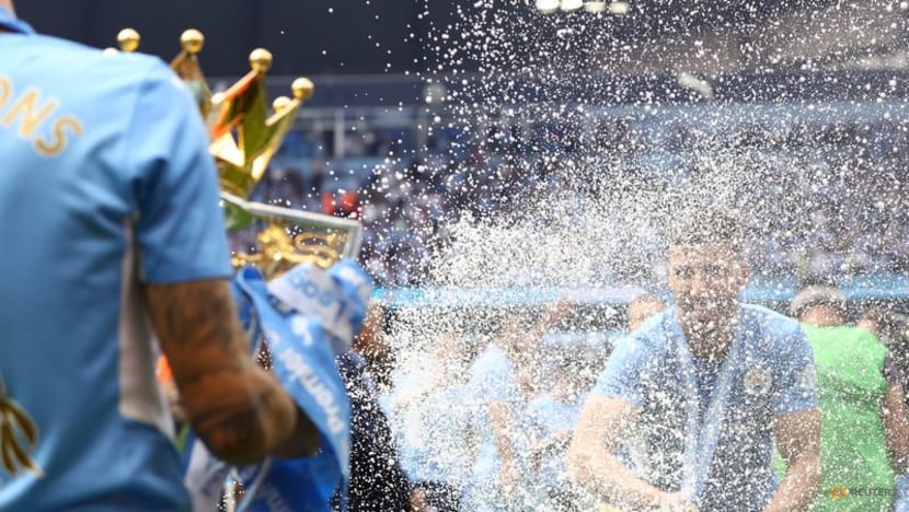 Man City fight back to beat Villa and win Premier League title
