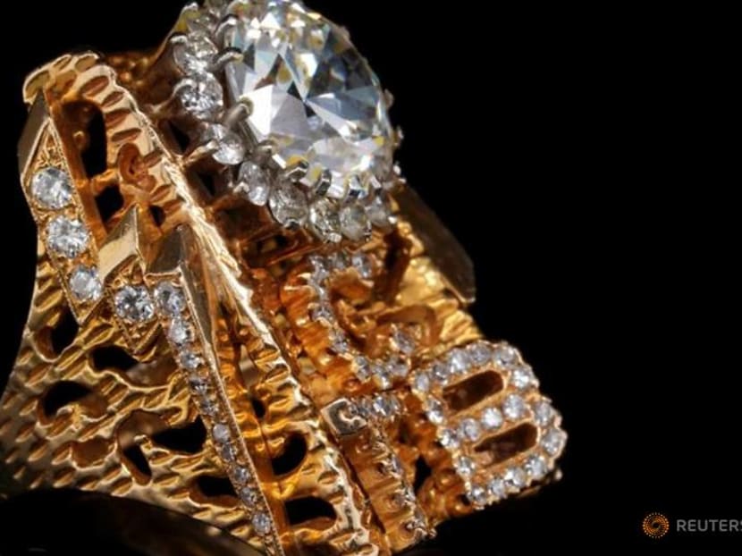 Elvis ring, Woodstock tapes grab spotlight at Hollywood auction Elvis ring, Woodstock tapes grab spotlight at Hollywood auction