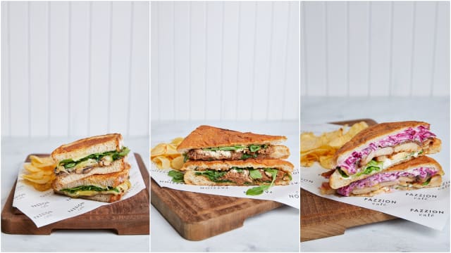 推出3新口味三明治　PAZZION Café迎来Sandwich Mania