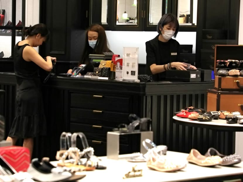 Gross monthly salaries of 46,000 retail workers set to go up 18% over 3 years, after recommendations by tripartite group Gross monthly salaries of 46,000 retail workers set to go up 18% over 3 years, after recommendations by tripartite group