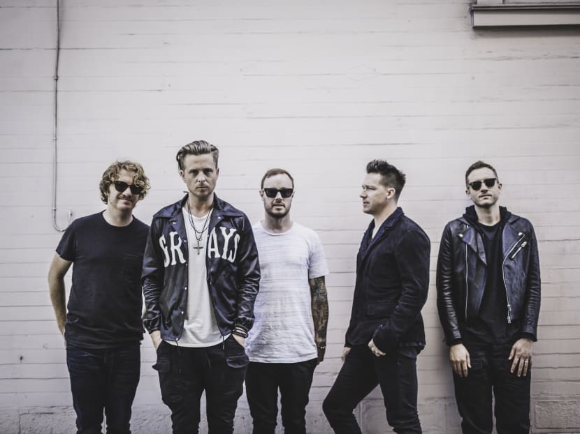 American pop band One Republic will headline the 2017 Singapore Grand Prix, together with English rock band Duran Duran. Photo: Singapore GP