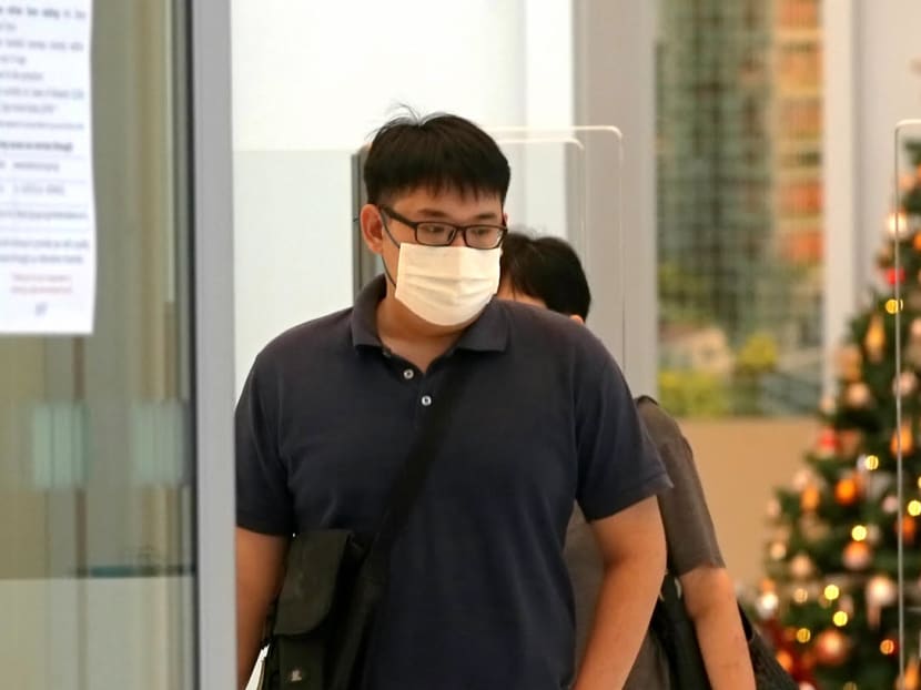 Jonathan Ching Wang De (pictured) pleaded guilty to recruiting a child for sexual exploitation under the Protection from Human Trafficking Act. Jonathan Ching Wang De (pictured) pleaded guilty to recruiting a child for sexual exploitation under the Protection from Human Trafficking Act.