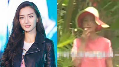Angelababy Slammed For Flicking Cigarette Into A Bush While On A Walk