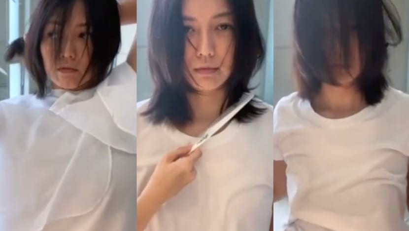 Stefanie Sun Just Gave Herself A Haircut And She's Been Doing It “For A While Already”