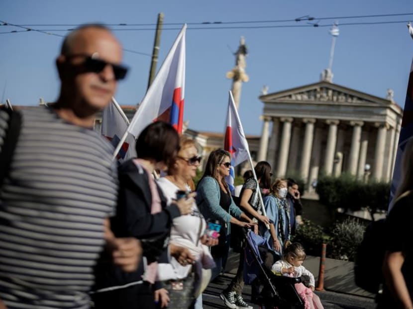 Thousands march as Greeks strike over 'suffocating' inflation TODAY