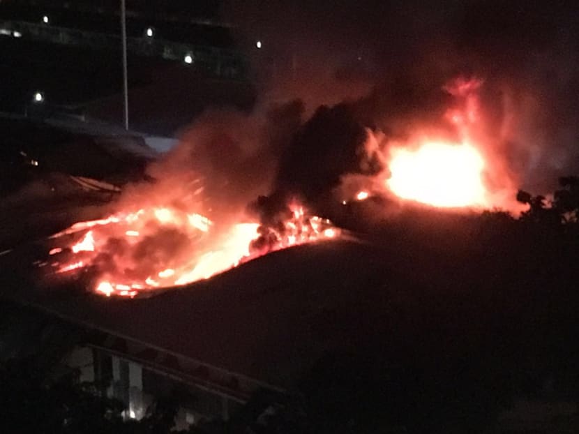Gallery: Massive fire put out at Toa Payoh Industrial Park