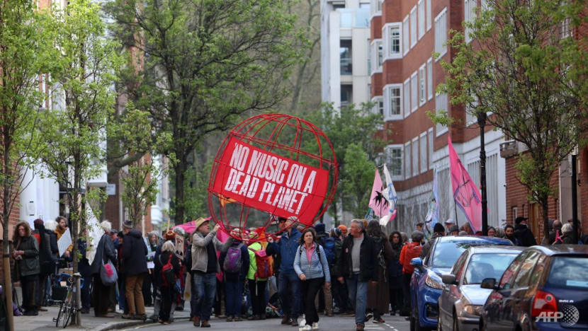 Climate protesters launch four-day mass action in London