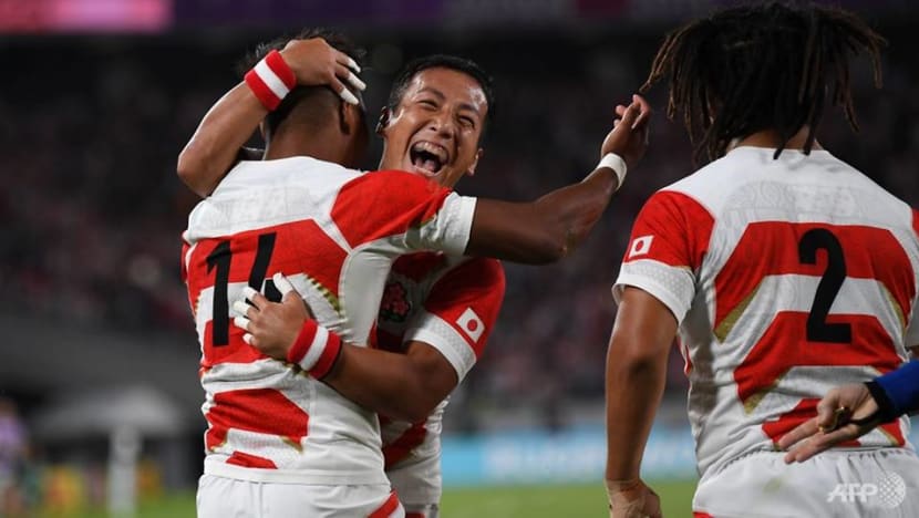 'Am I your fire?': Japan's rugby players say Backstreet Boys their pre-match jam 'Am I your fire?': Japan's rugby players say Backstreet Boys their pre-match jam