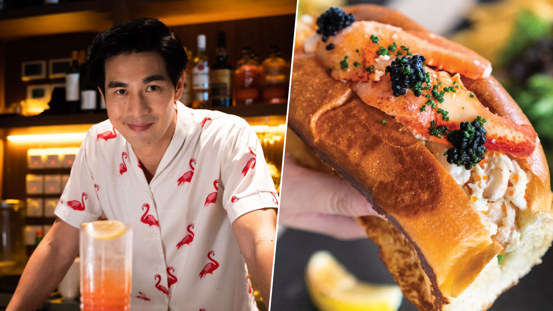 Pierre Png Opening Beach-Themed Bar At Raffles City With Lobster & Crabmeat Roll Pierre Png Opening Beach-Themed Bar At Raffles City With Lobster & Crabmeat Roll