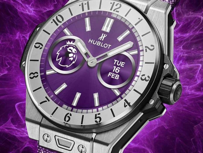 Football fans: Hublot has released a limited edition Premier League timepiece - CNA Luxury