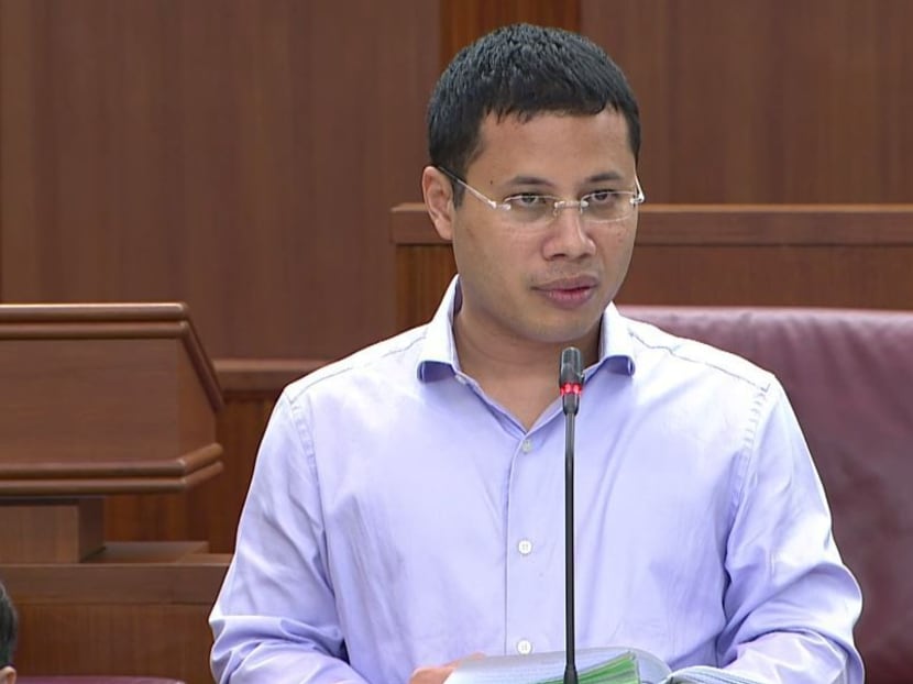Minister for Social and Family Development Desmond Lee. Photo: Parliament screengrab