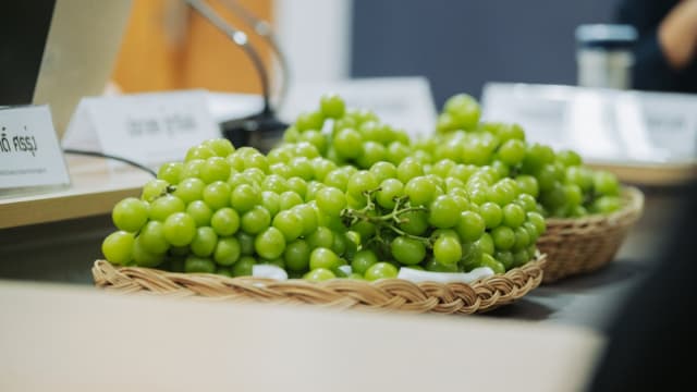 泰國抽樣檢測進口陽光玫瑰葡萄 發現有毒殘留物超標
