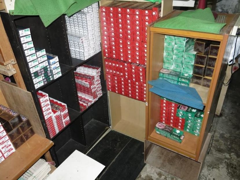 A 58-year-old man has been fined S$11 million and jailed 50 months for dealing in duty-unpaid cigarettes, the Singapore Customs said on Tuesday. Photo: Singapore Customs