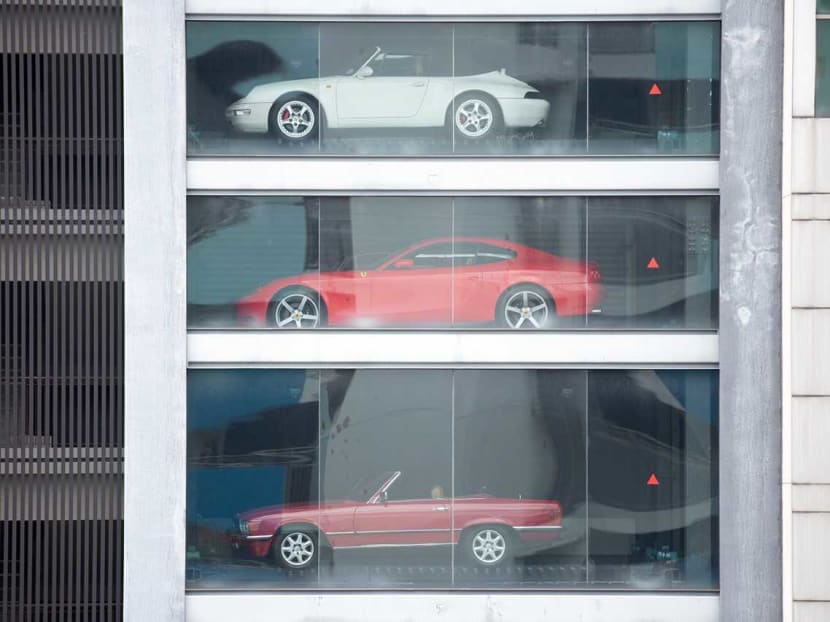 Cars on display at a showroom along Jalan Bukit Merah on March 24, 2022. Cars on display at a showroom along Jalan Bukit Merah on March 24, 2022.