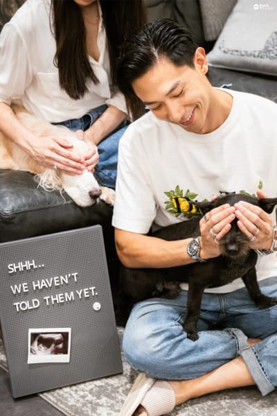 爱妻怀了女宝宝　陈泂江要当爸爸啦！