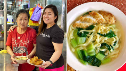 Mother-Daughter Hawkers Sell Hard-To-Find Traditional Trishaw Noodles At $2