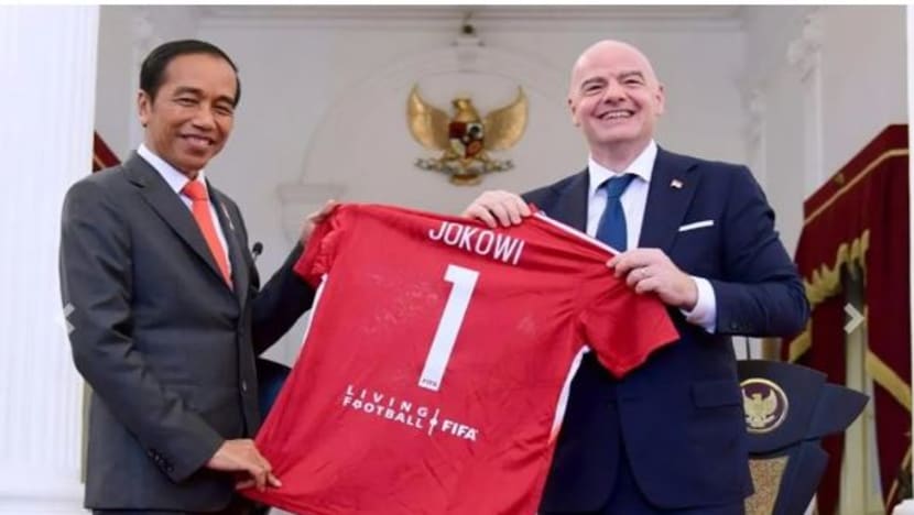 Jokowi terima kunjungan Presiden FIFA bincang transformasi bola sepak Indonesia
