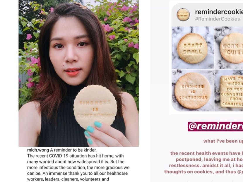 Michelle Wong Hopes To Help Others Manage Covid-19 Anxiety With Her Motivational Cookies