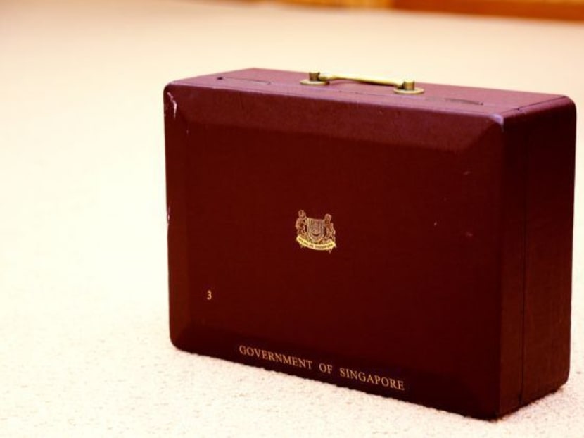 The late Mr Lee Kuan Yew's red box may be displayed publicly by the National Heritage Board. Photo: Ministry of Communications and Information