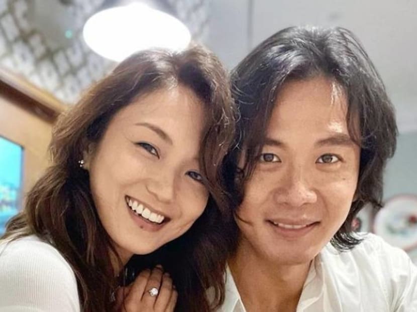 Qi Yuwu gets a chance to celebrate his birthday in Singapore with Joanne Peh