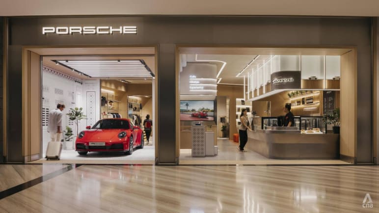 Porsche opens new lifestyle retail concept at Jewel Changi Airport