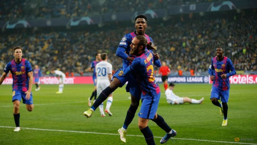 Fati stunner gives Barcelona vital win in Kyiv Fati stunner gives Barcelona vital win in Kyiv