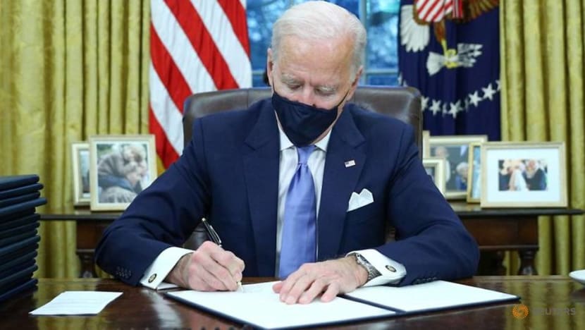 On Day One, Biden rolls back Trump policies on wall, climate, health, Muslims On Day One, Biden rolls back Trump policies on wall, climate, health, Muslims