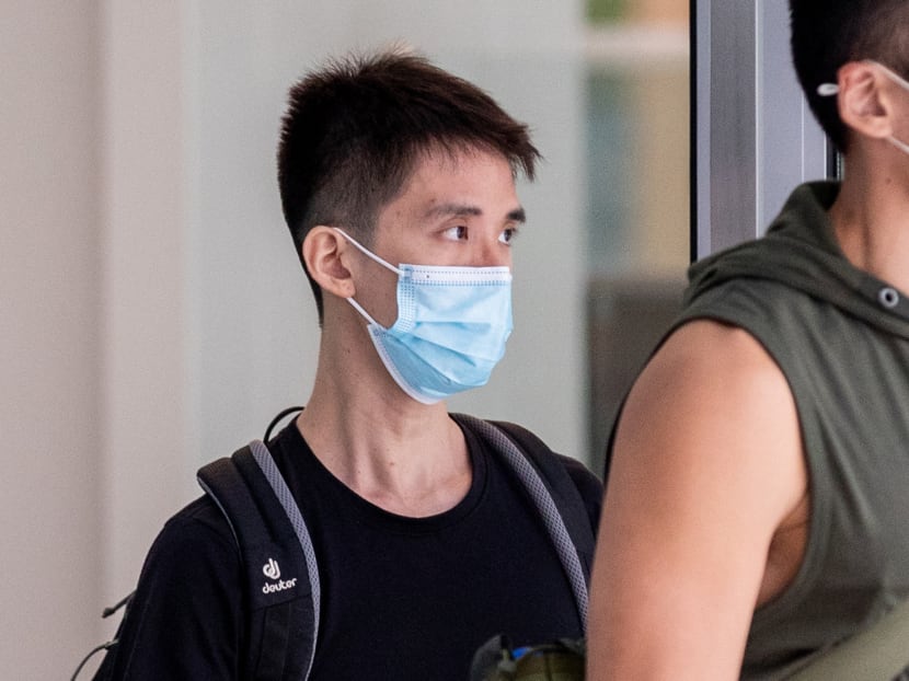Poh Wee Lee (pictured) pleaded guilty to one charge each of voyeurism and criminal trespass.