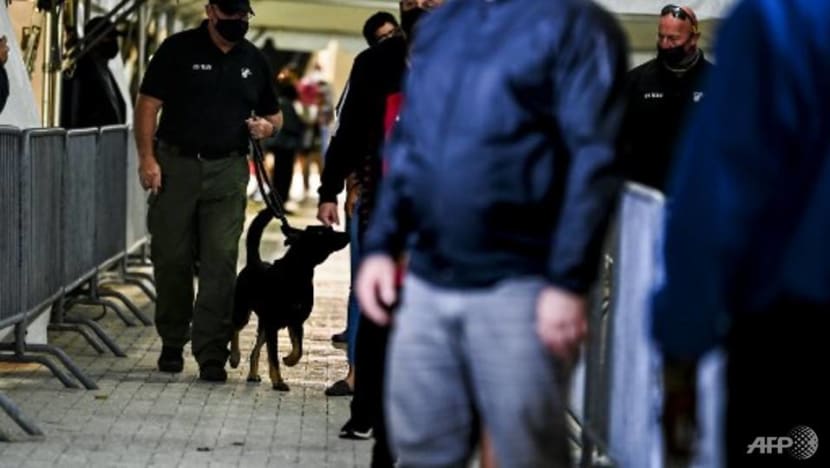 NBA team opens doors to fans thanks to 'COVID-sniffing' dogs NBA team opens doors to fans thanks to 'COVID-sniffing' dogs