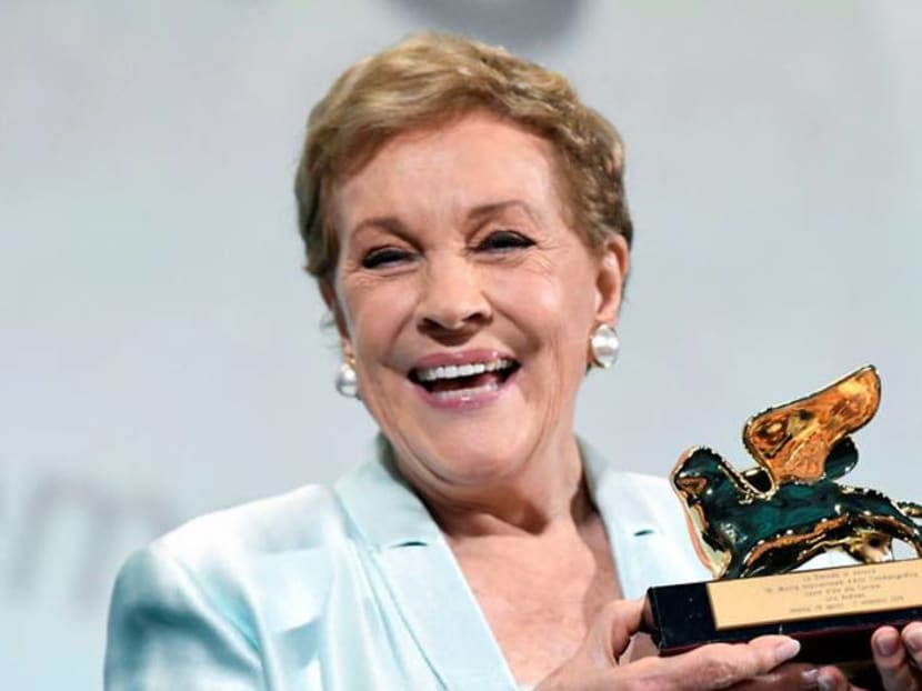 Julie Andrews receives lifetime achievement award, feels 'blessed' for her career