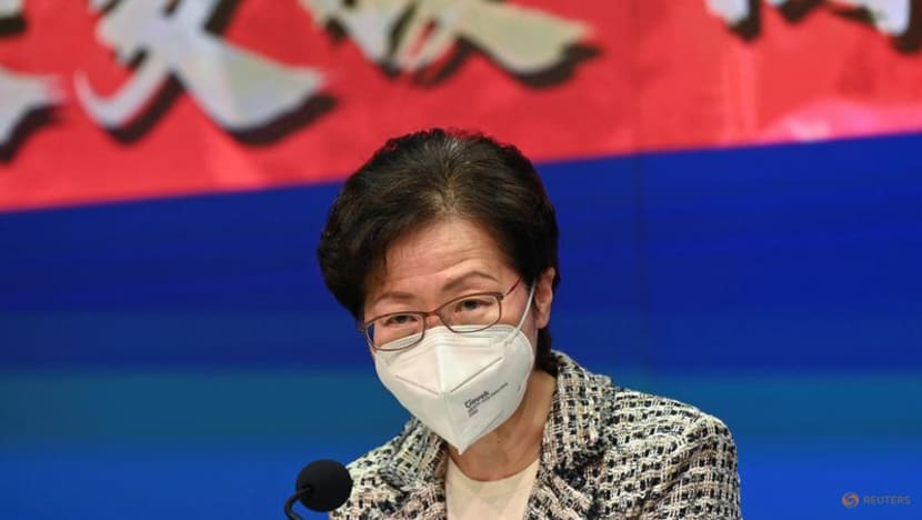 Hong Kong leader says city is not yet past COVID-19 peak Hong Kong leader says city is not yet past COVID-19 peak