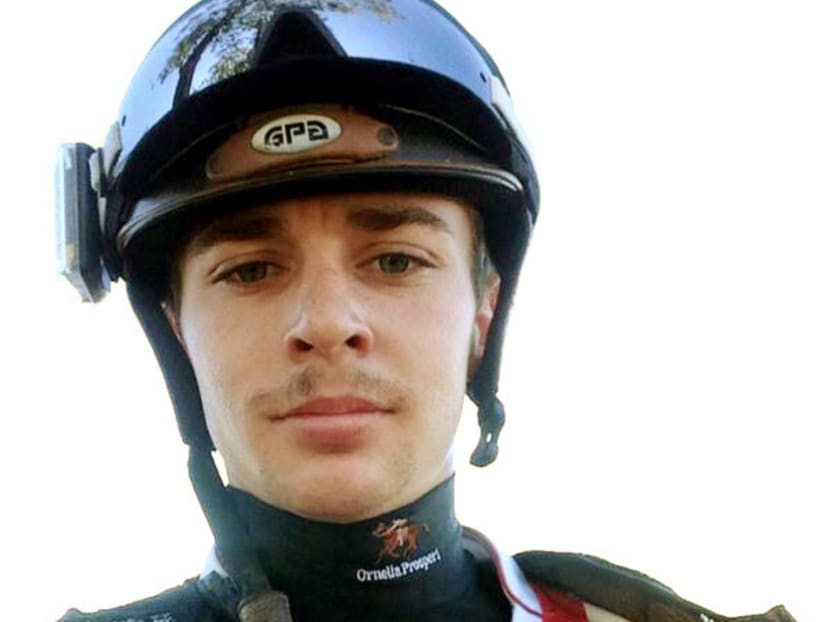 There were no injuries or marks suggesting that 22-year-old jockey Timothy Gordon Bell had been a victim of any act of violence by a third party. PHOTO: TIMOTHY BELL’S TWITTER ACCOUNT