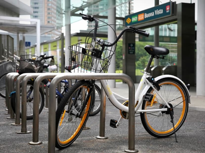 oBike has lodged five police reports for abuse of its bicycles in 2017. TODAY file photo