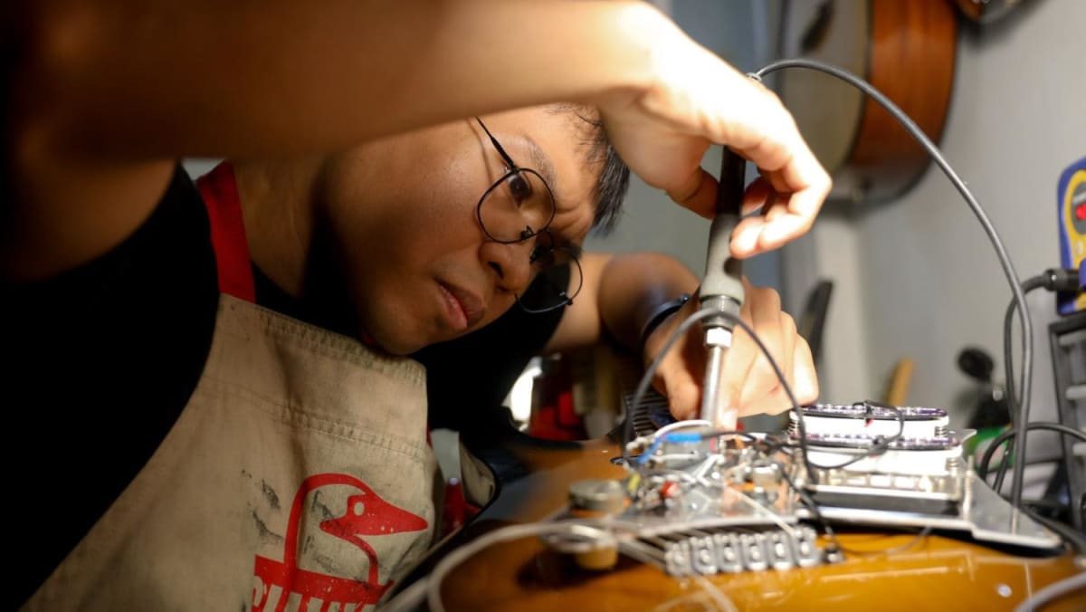 The Stories Behind The guitar repair tech who just opened his own shop