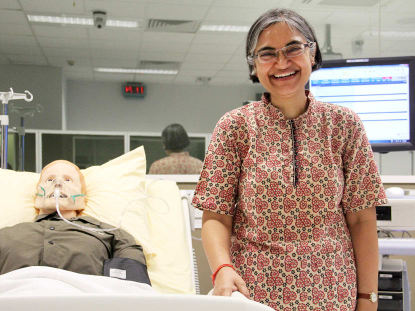 Dr Subadhra Devi Rai said there was no real "aha" moment that led her to teaching. Photo: Robin Choo/TODAY