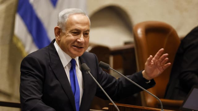 以色列国会通过新届政府组建方案 内坦亚胡就任总理